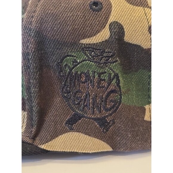 STRAIGHT OUTTA COMPTON MONEY GANG EAZY DR DRE ICE CUBE NWA SNAPBACK CAP HAT CAMO - Picture 3 of 6